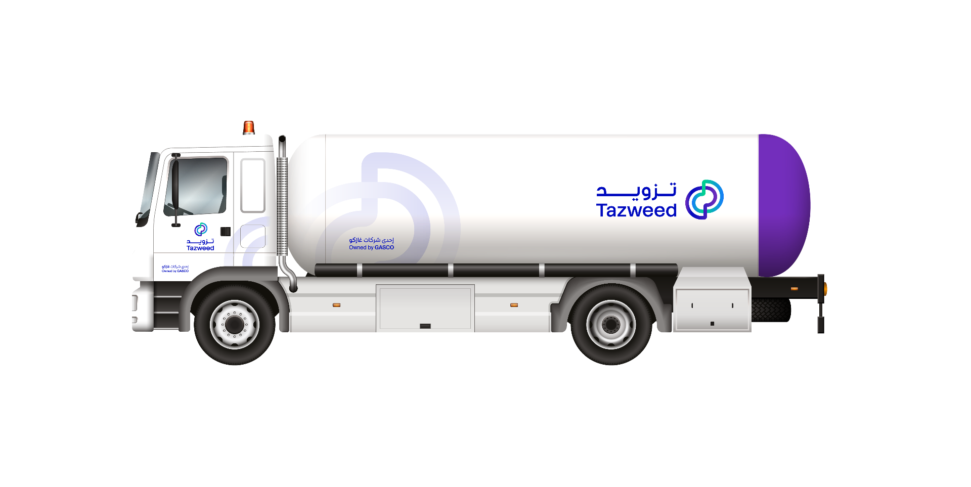 Tazweed tanker truck