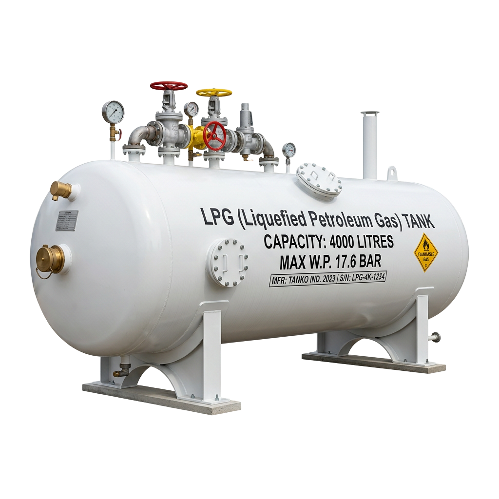 4000L Aboveground LPG Tank